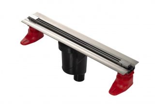 Душевой лоток Berges Super Slim 091077 40см хром глянец